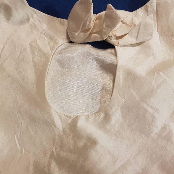 Gymboree off white silk & tulle dress size 6 - Picture 5 of 6